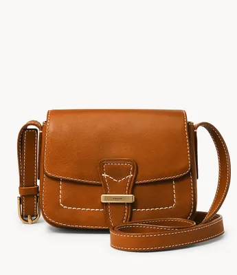 Tremont Leather Small Flap Crossbody Bag