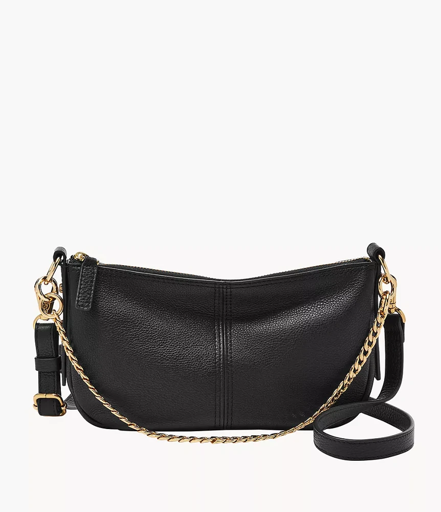 Jolie Leather Baguette Bag