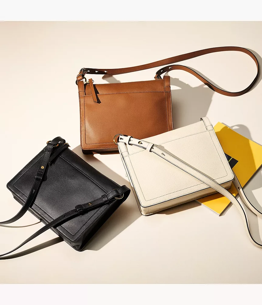 Taryn Leather Crossbody Bag