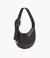 Harwell Leather Crescent Bag