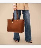 Jessie Leather Tote