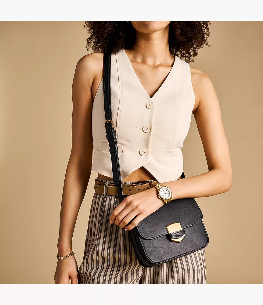 Lennox Leather Crossbody Bag