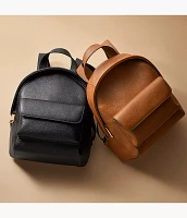 Blaire Leather Mini Backpack