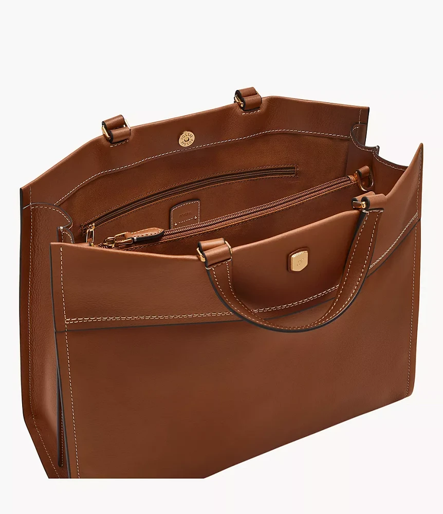 Gemma Leather Large Tote