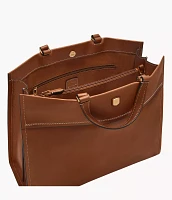 Gemma Leather Large Tote