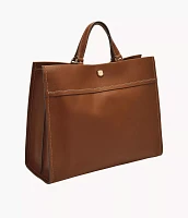 Gemma Leather Large Tote