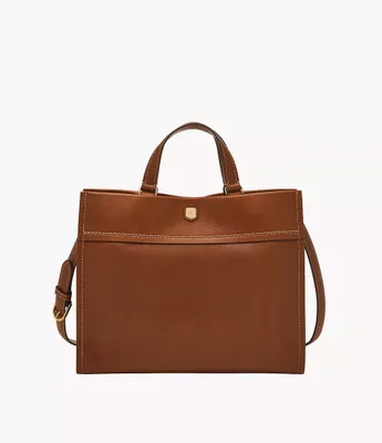 Gemma Leather Small Tote