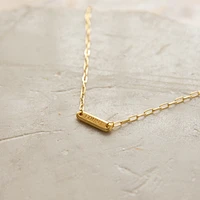 The FOUNT Nameplate Necklace
