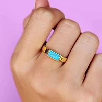 Pura Vida Tulum Turquoise Ring