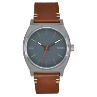 Nixon Time Teller Leather