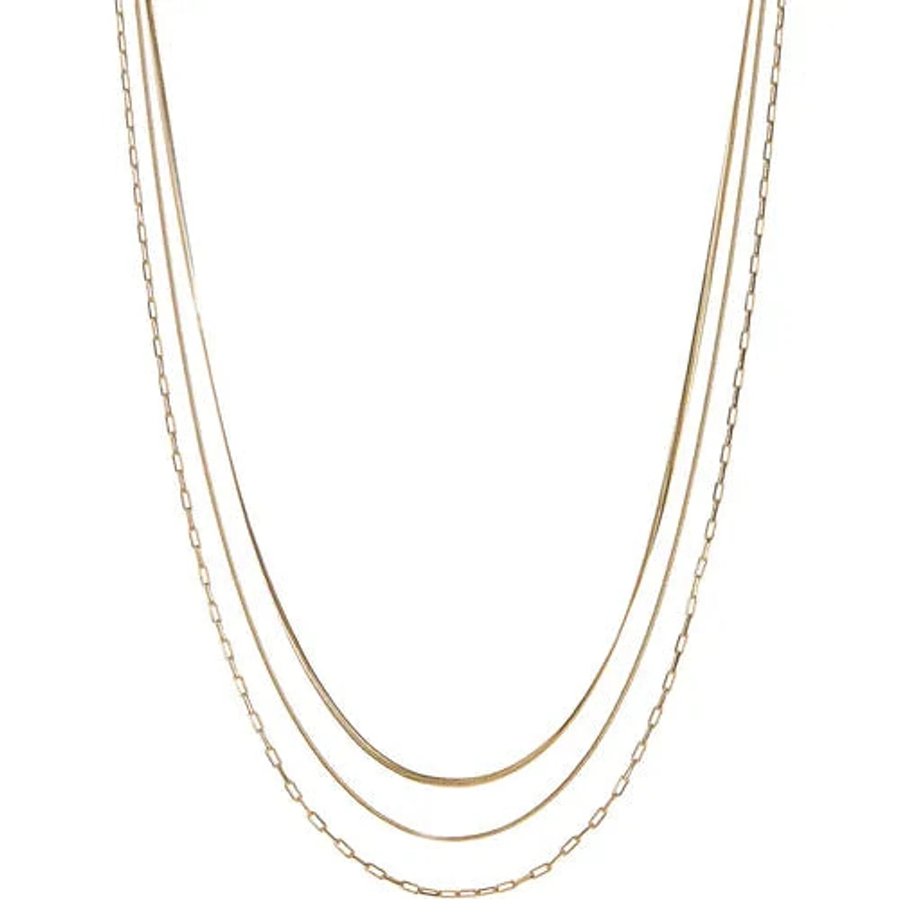 Luv Aj Chandon Multi Chain Charm Necklace