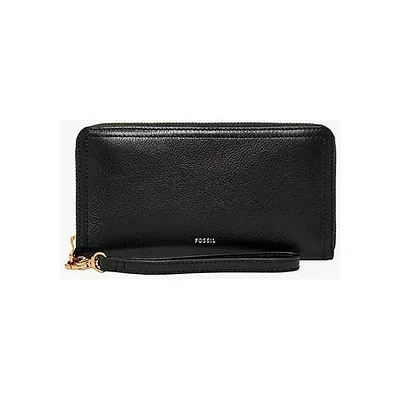 Fossil Logan RFID Zip Around Clutch