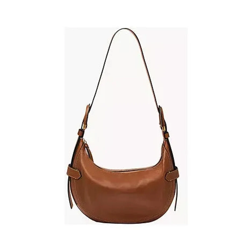 Fossil Harwell Leather Hobo Bag