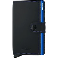 Secrid Miniwallet Matte Black & Blue