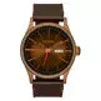 Nixon Sentry Leather