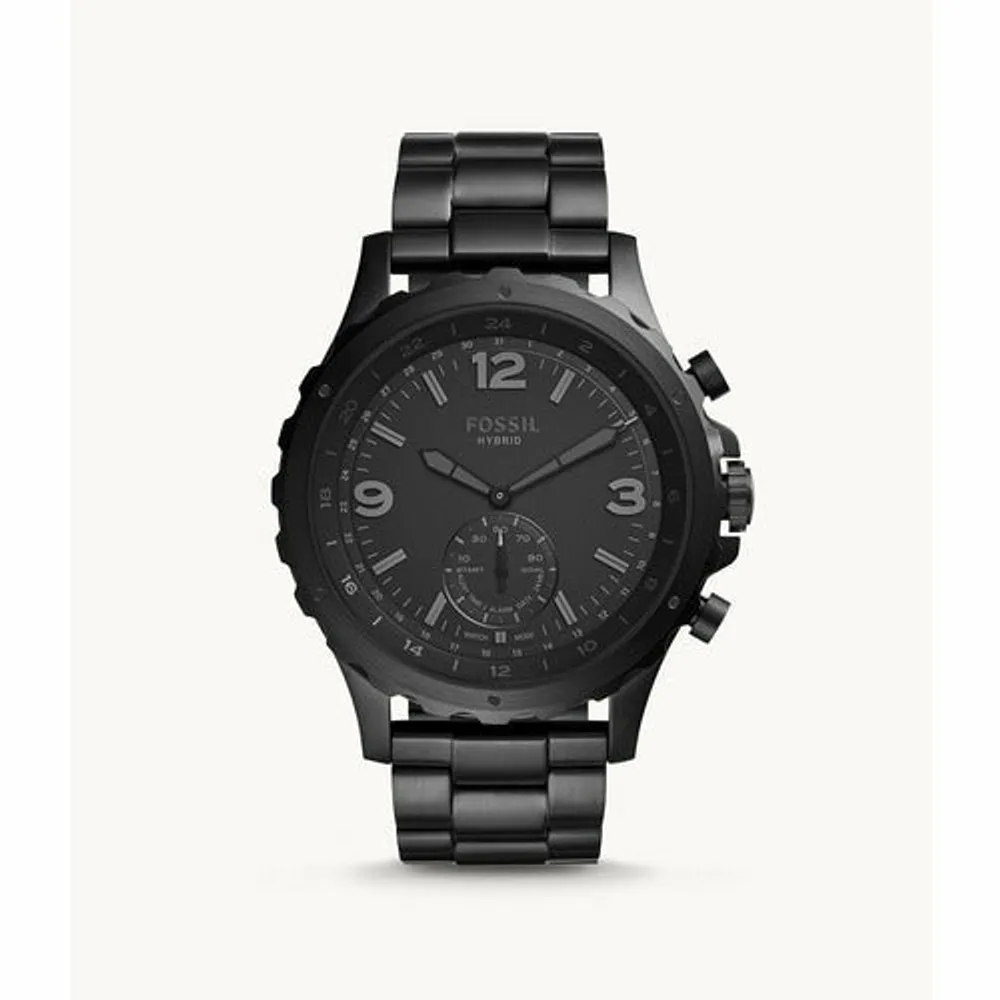 Fossil Q Nate Stainless Steel Smart Watch