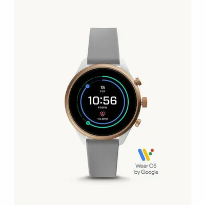 Fossil Wearables Silicone Sport Smartwatch