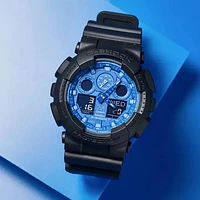 G-Shock GA100BP-1A Paisley Blue Watch