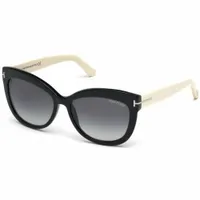 TOM FORD W ALISTAIR FT0524 5605B - BLACK/IVORY SUNGLASSES