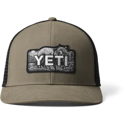 YETI Bear Badge Trucker Hat