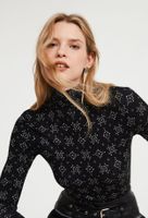 Top imprimé en viscose