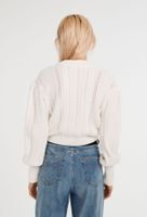 Cardigan avec laçage