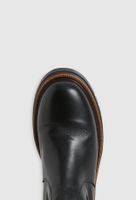 Boots montantes en cuir
