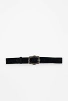Ceinture en cuir suédé responsable