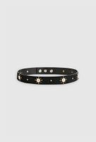 Ceinture en cuir à motifs