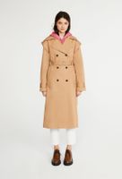 Trench beige en coton bio Claudie Cares