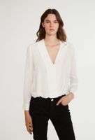 Blouse à col V