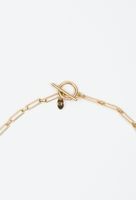Collier doré à maillons
