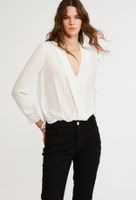Blouse à col V