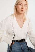 Cardigan avec laçage