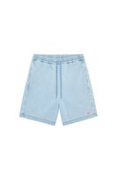 D-BOXY TRACK DENIM JOGGJEANS SHORTS