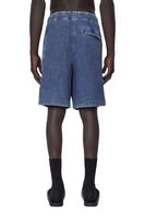 D-BOXY TRACK DENIM JOGGJEANS SHORTS
