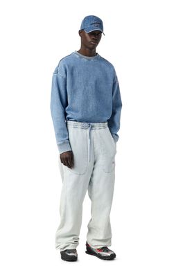 D-KRIB TRACK DENIM JOGGJEANS SWEATSHIRT