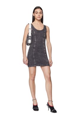 D-VENUS TRACK DENIM JOGGJEANS TANK DRESS