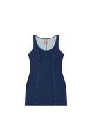 D-VENUS TRACK DENIM JOGGJEANS TANK DRESS