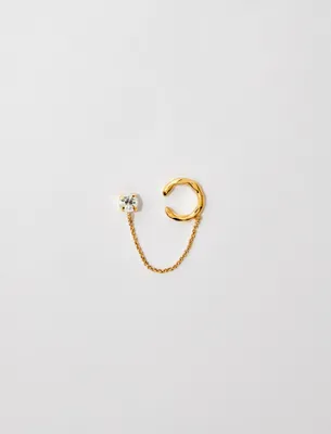 Boucle d'oreille chaîne