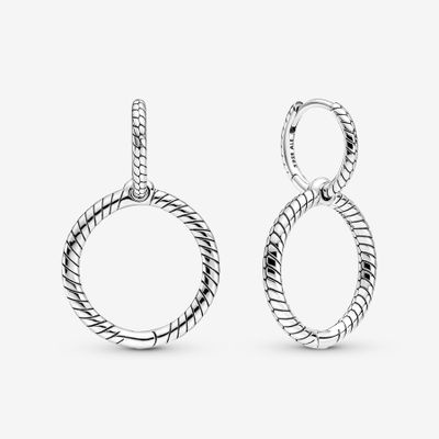 Doubles Créoles à Charms Pandora Moments