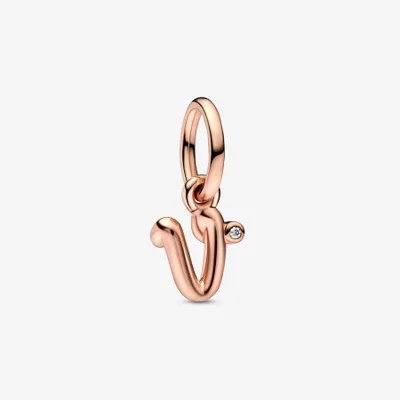 Charm Pendant Alphabet Lettre v