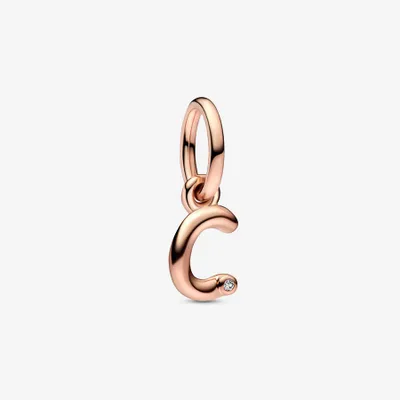 Charm Pendant Alphabet Lettre c