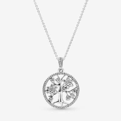 Collier Arbre De Vie Scintillant