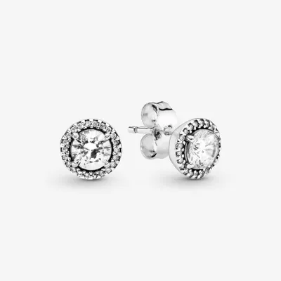Clous d’oreilles rond scintillant