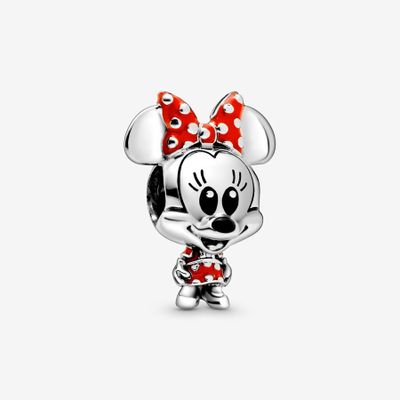 Charm Disney Minnie Robe à Pois & Nœud