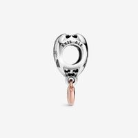 Charm Cœur de Maman Rose