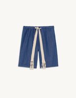 Bermuda large en chambray