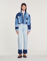 Blouson en jean court