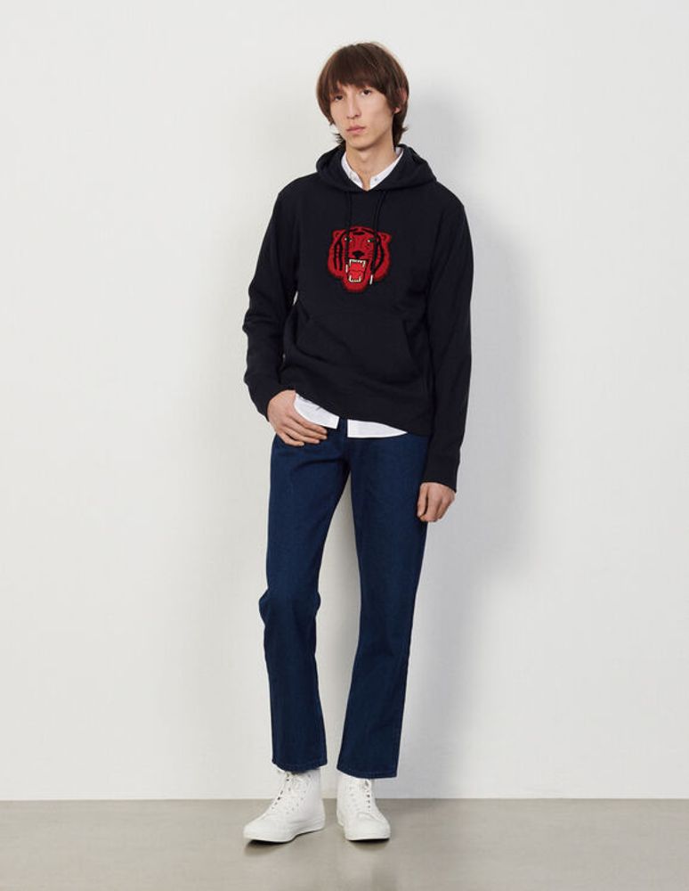 Hoodie avec patch
